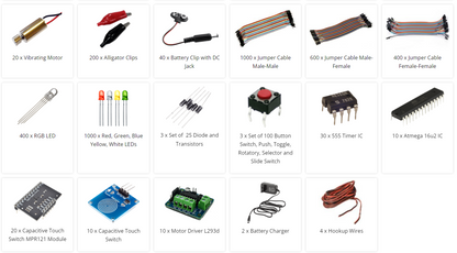 Atal Tinkering Lab – Package 1 (P1) – Electronics, Robotics, IoT & Sensors