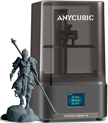 Anycubic Photon Mono 4 Resin 3D Printer (10K Resolution)