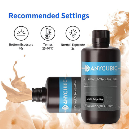 Anycubic Basic UV Photopolymer Resin (405nm, 1KG)